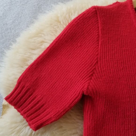 Vintage Red Cardigan - Picture 4 of 11